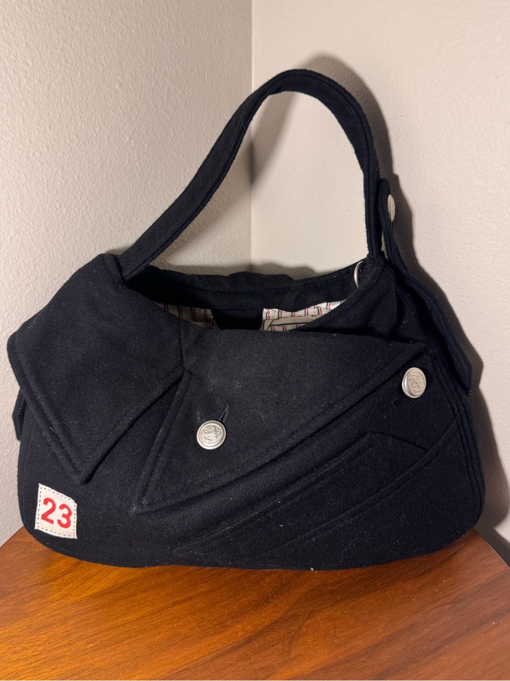 Vintage Jamin Puech Wool Handbag